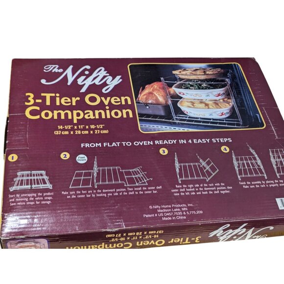 The Nifty 3-Tier Oven Companion For Roasting & Baking - Picture 2 of 3